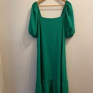 Elegant Green Women's Dress